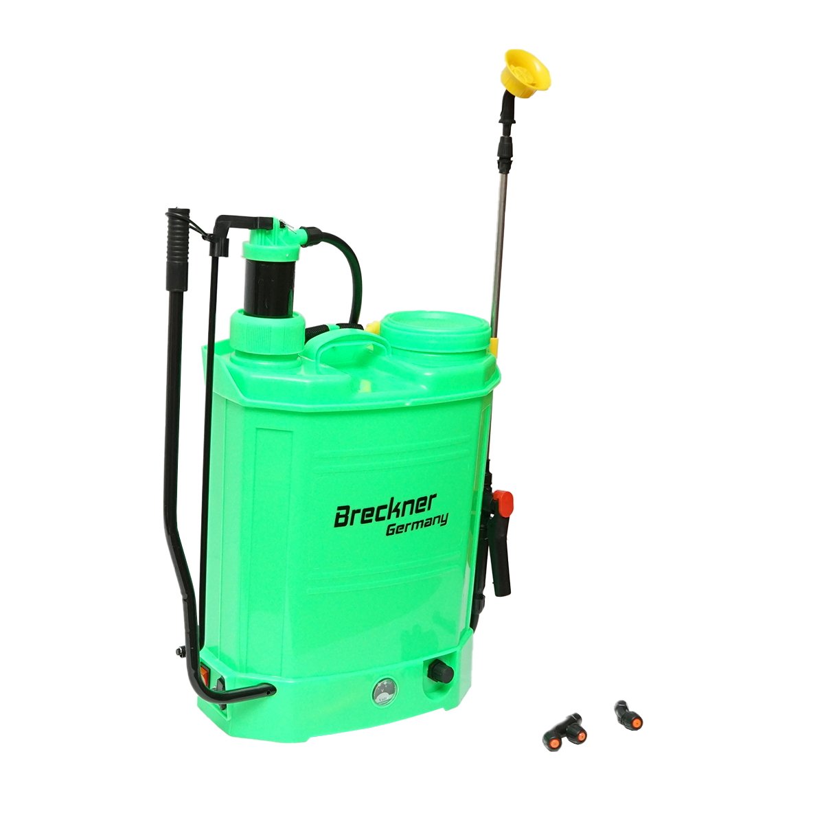 Pompa de stropit vermorel 2 in 1 manuala si electrica rezervor 16L baterie 12V 8Ah debit 3.1 l/min Breckner Germany
